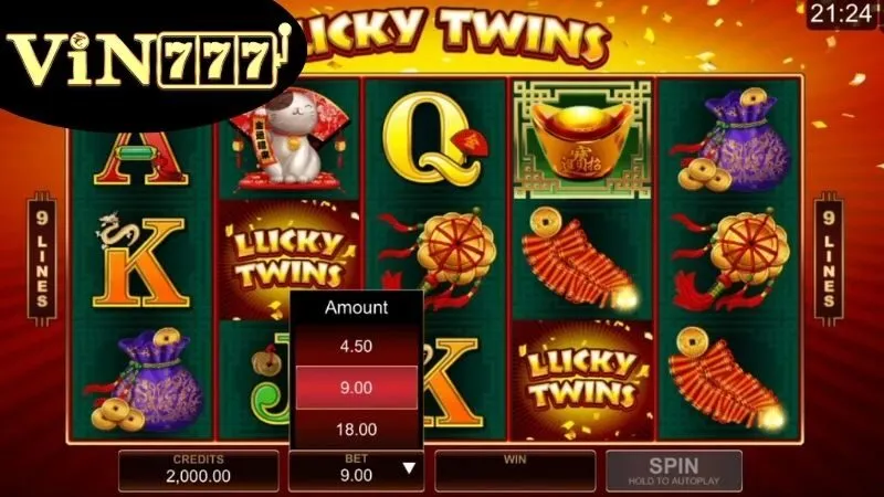 Lucky Twins – Khám Phá Vận May Và Thắng Lớn 4 Hướng dẫn chơi Slot Lucky Twins
